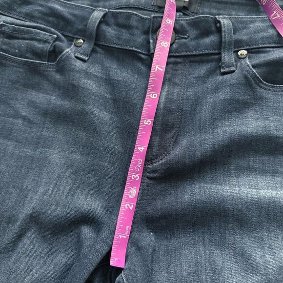 Paige Jeans Women's Sz 31 Blue Verdugo Ankle Skinny Stretch Mid Rise Preppy - Picture 8 of 12
